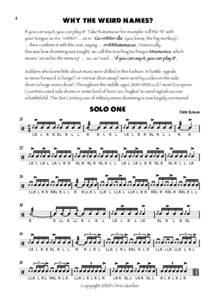 Grade Three Drumset Manual