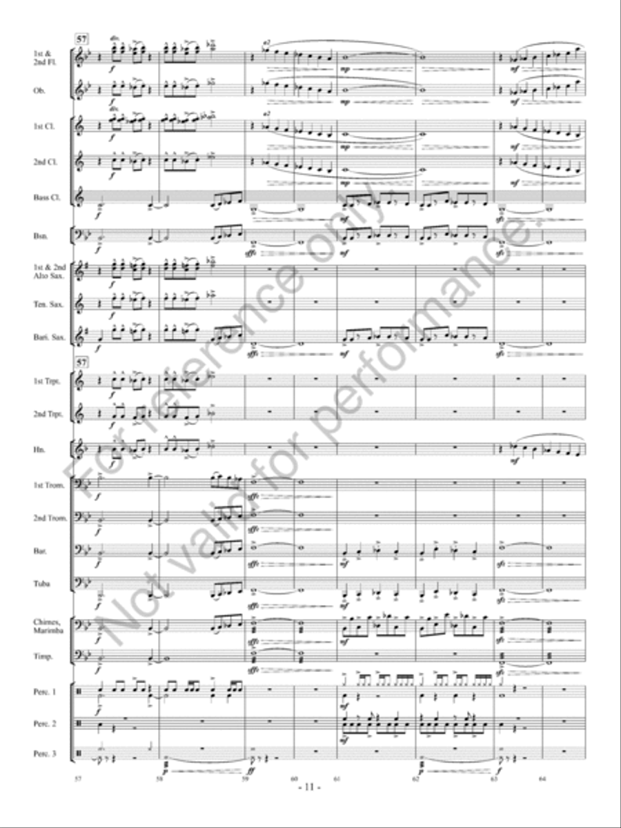 Crush Concert Band scores gallery preview page 12