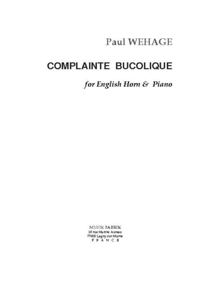 Complainte Bucolique