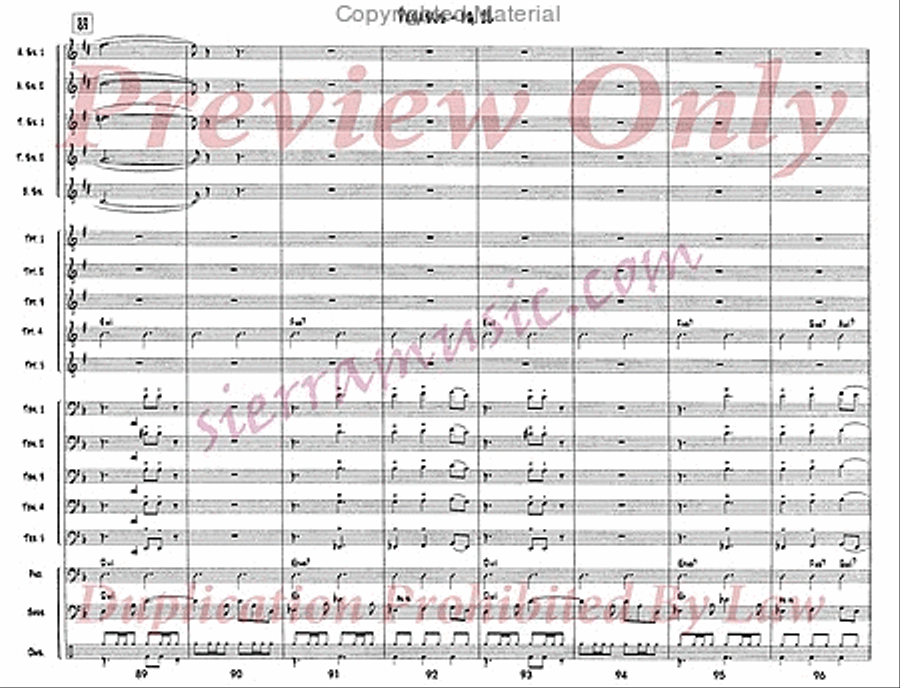 Pegasus Pegasus Jazz Ensemble scores gallery preview page 13