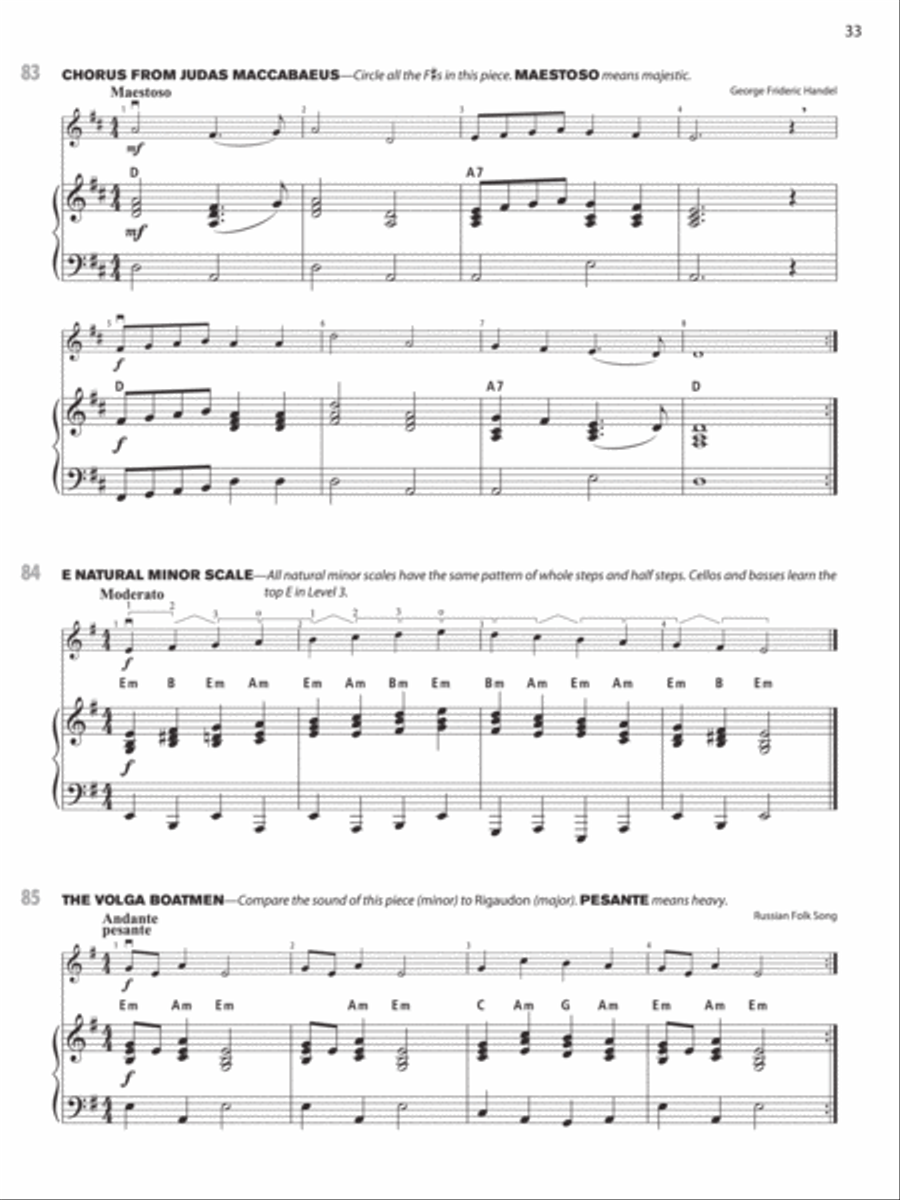 Sound Innovations for String Orchestra, Book 2 Chamber Orchestra scores gallery preview page 2