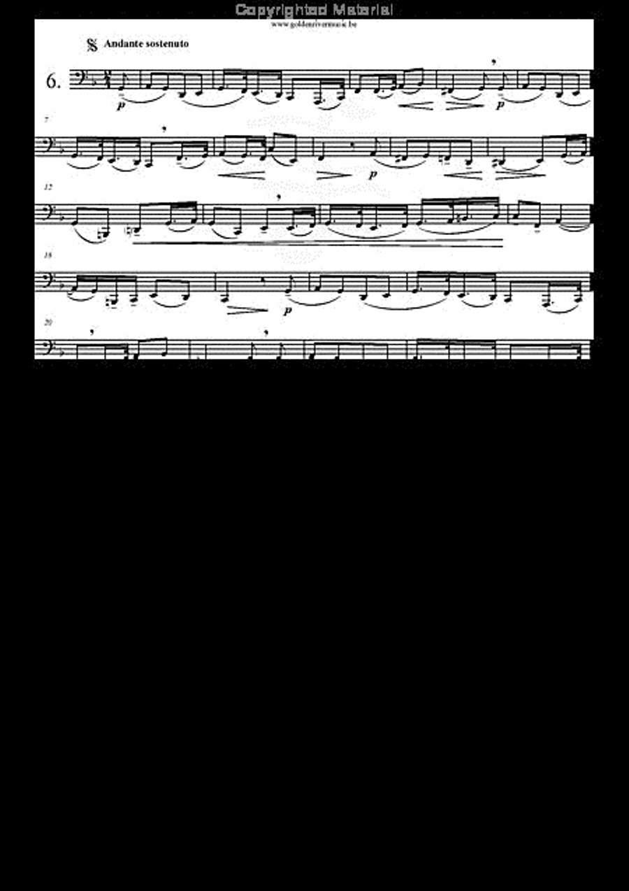 22 Etudes Melodiques Tuba scores gallery preview page 7
