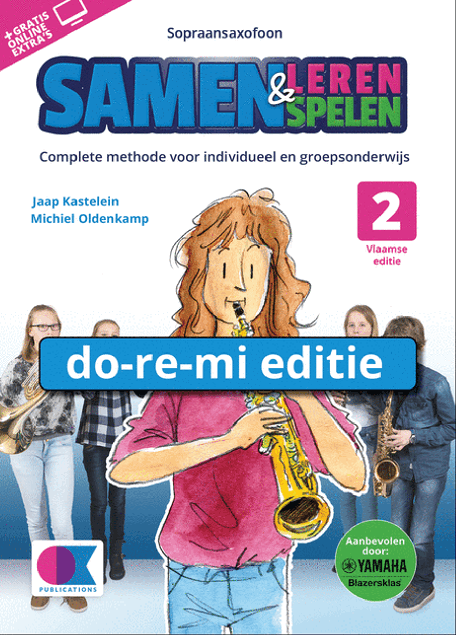 Samen Leren Samenspelen Vlaams Deel 2 Soprano Saxophone scores gallery preview page 1