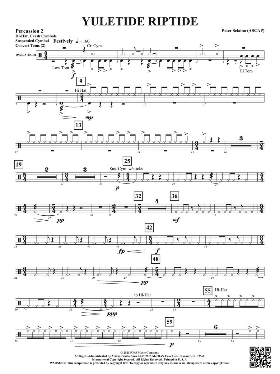 Yuletide Riptide: 2nd Percussion