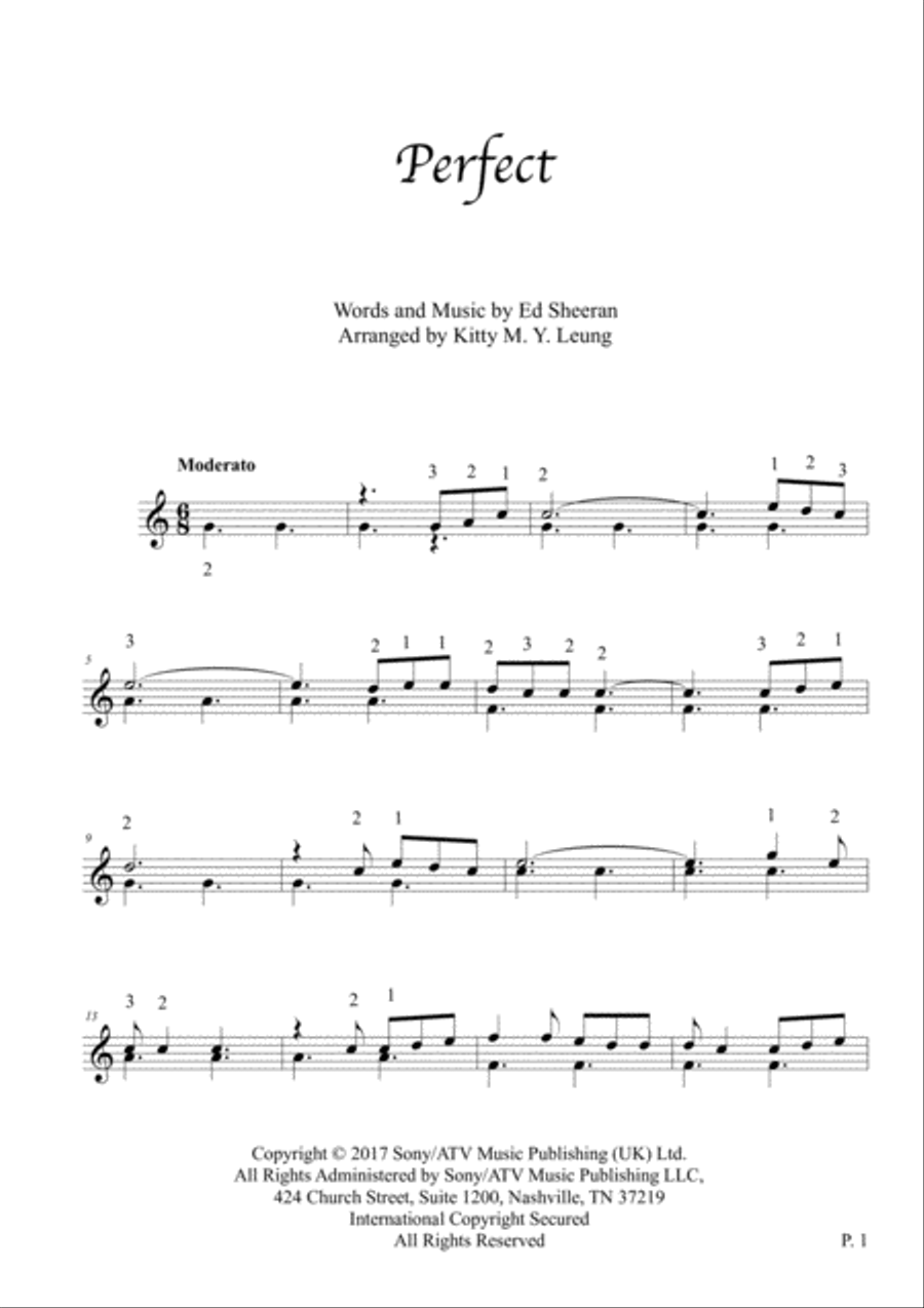 Perfect Harp scores gallery preview page 3