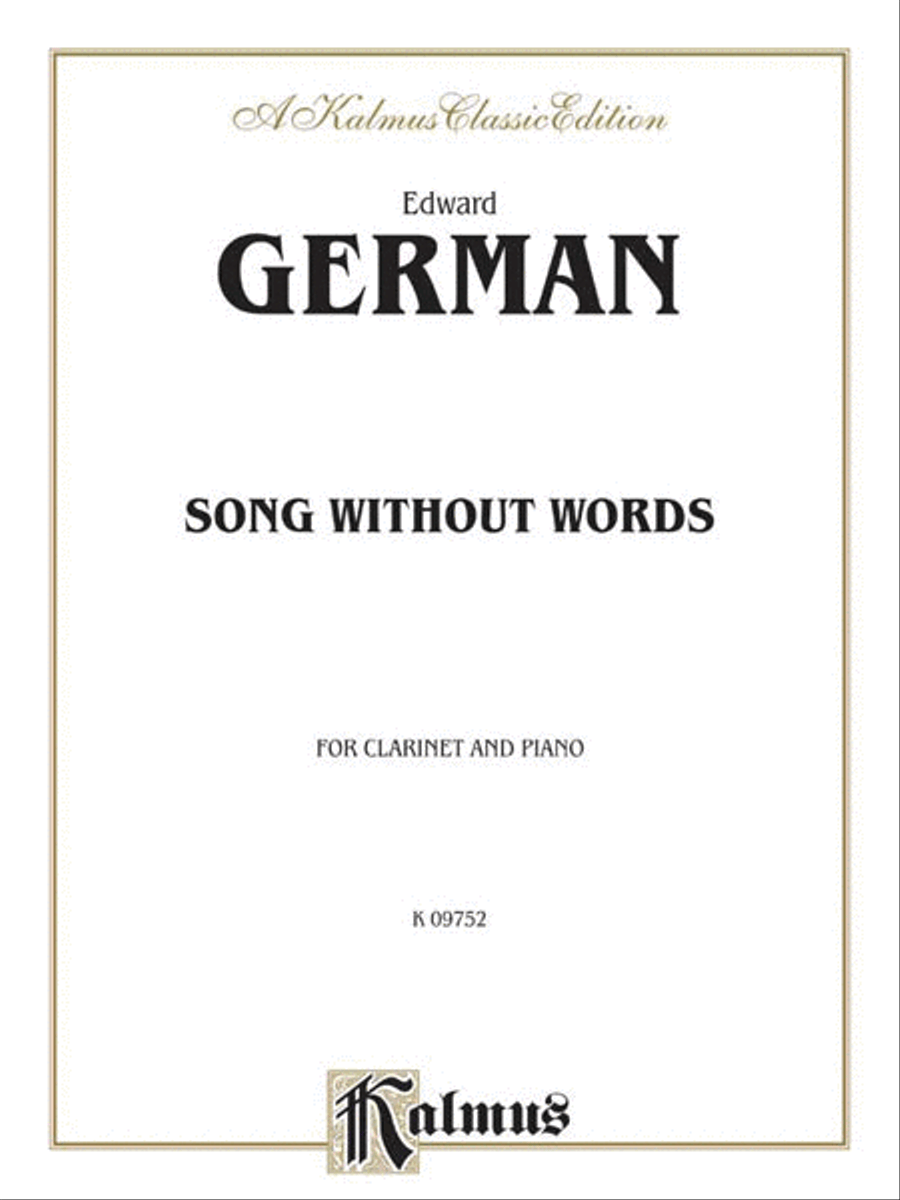 Song Without Words Small Ensemble scores gallery preview page 1