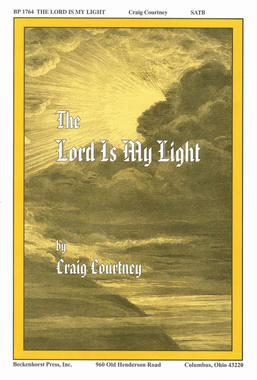 Lord Is My Light, The 4-Part scores gallery preview page 1