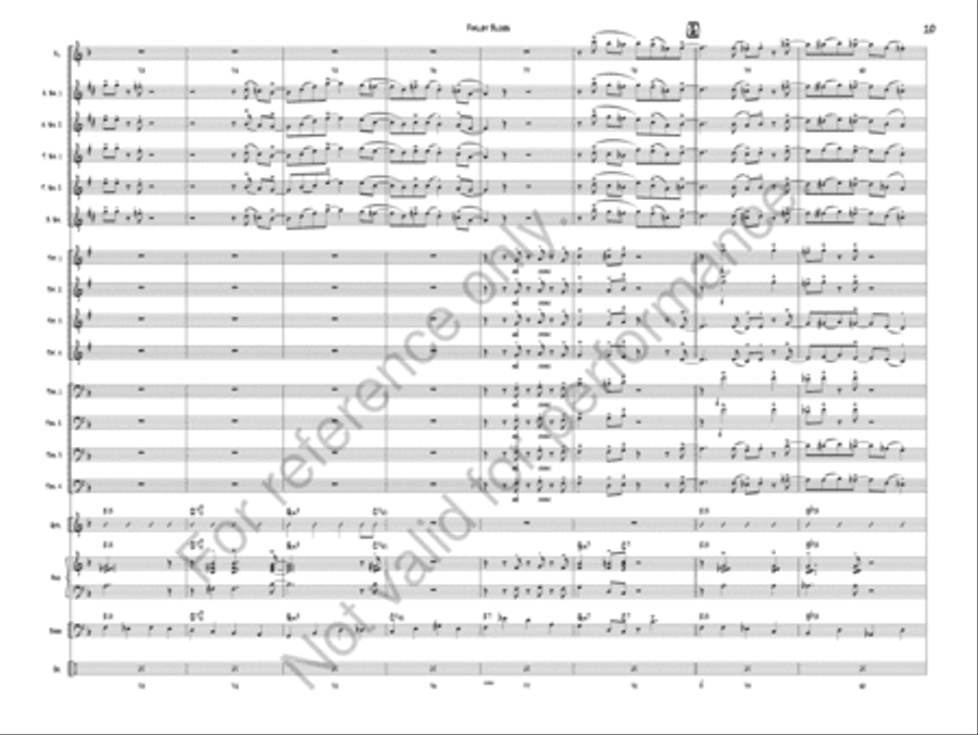 Finley Blues Jazz Ensemble scores gallery preview page 12