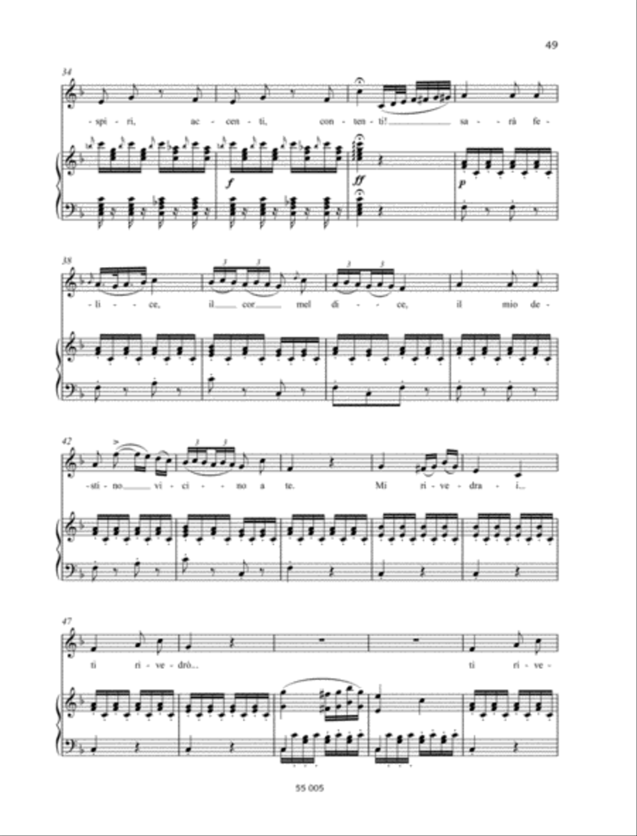 Di tanti palpiti Voice scores gallery preview page 3