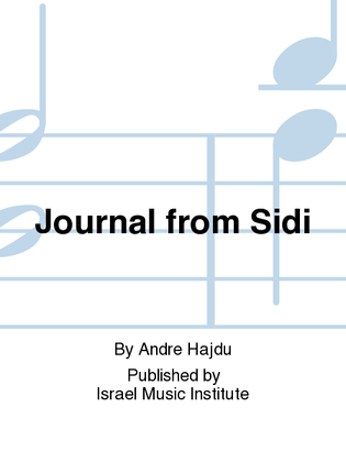 Journal From Sidi-Bou-Said
