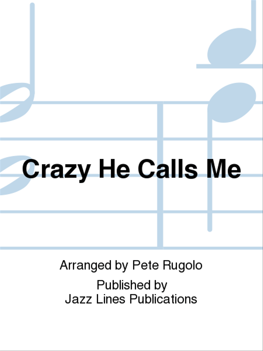 Crazy He Calls Me Orchestra scores gallery preview page 1
