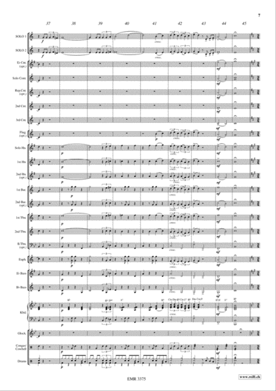 Latin Lover Brass Band scores gallery preview page 8