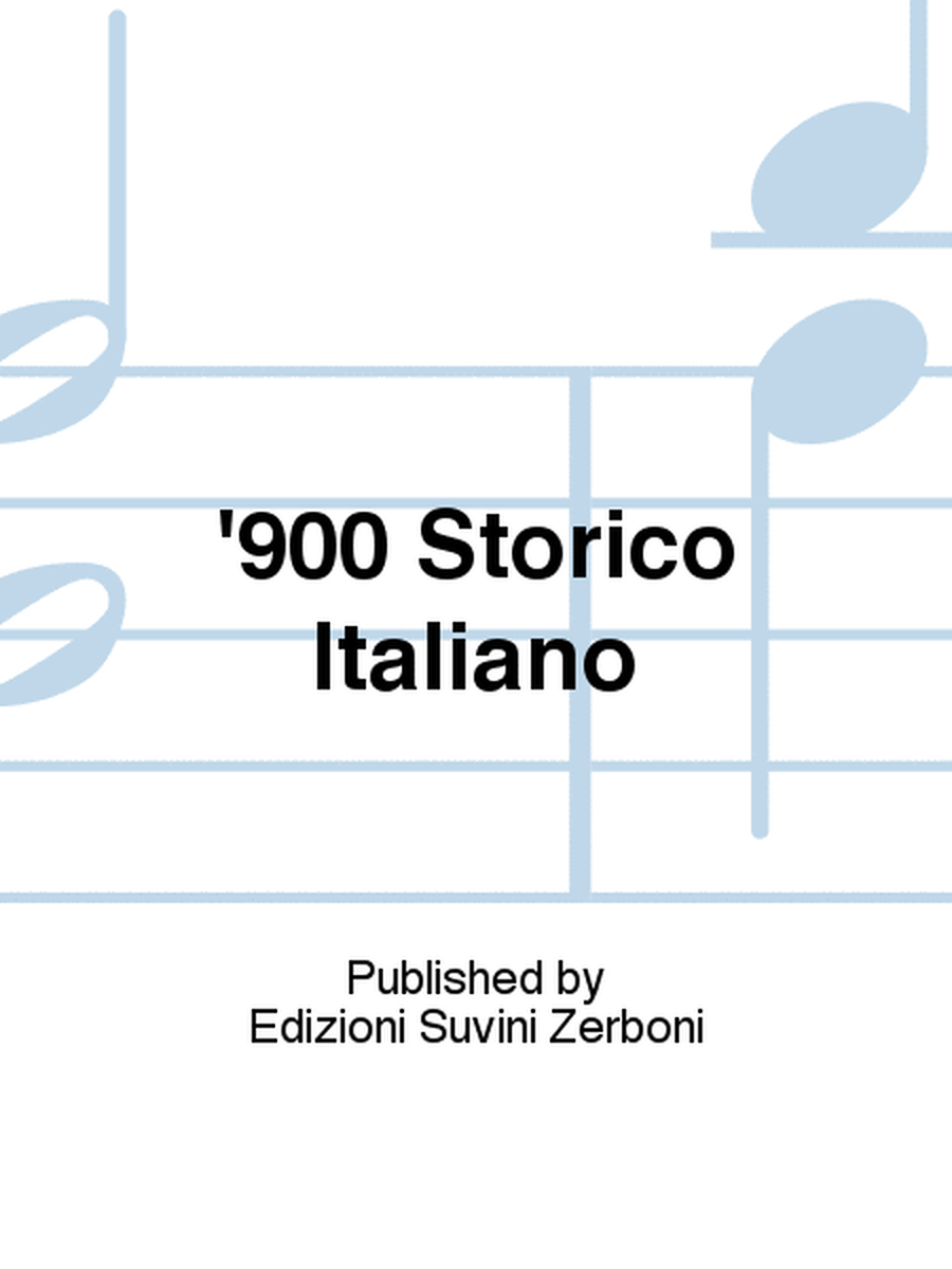 '900 Storico Italiano