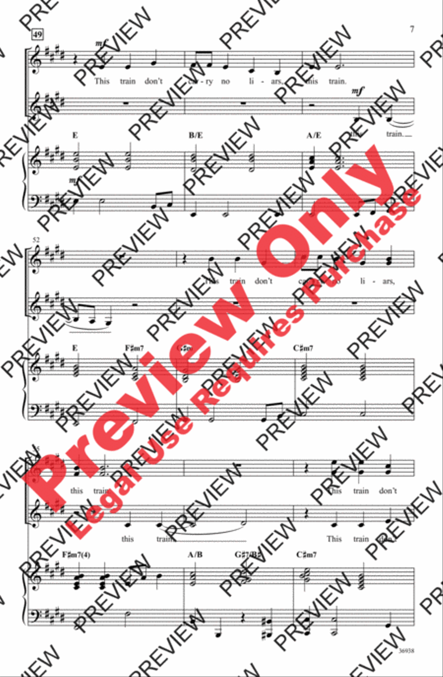 People Get Ready Women's Choir scores gallery preview page 7