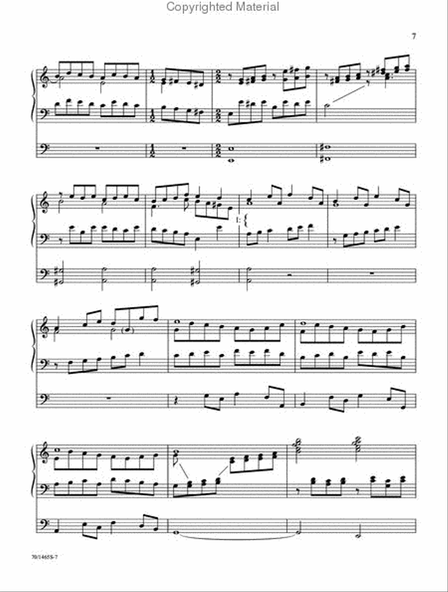 The David Cherwien Hymn Interpretation Series: Holy Week & Easter Organ Solo scores gallery preview page 6