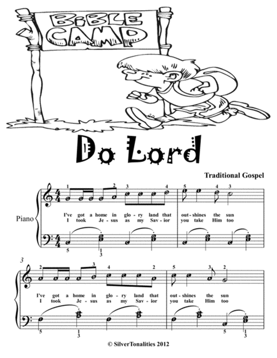 Petite Gospel for Easiest Piano Booklet G