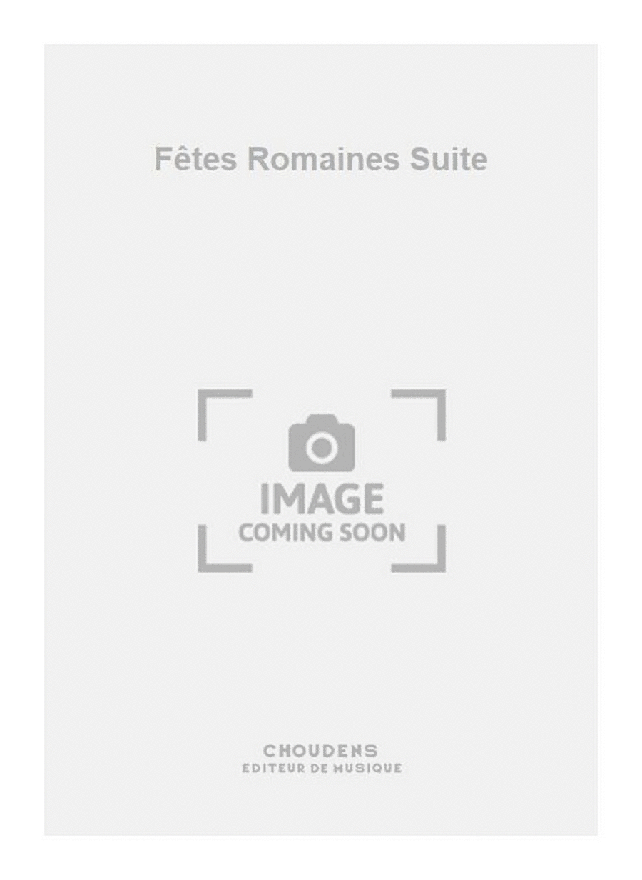 Fêtes Romaines Suite Piano Trio scores gallery preview page 1