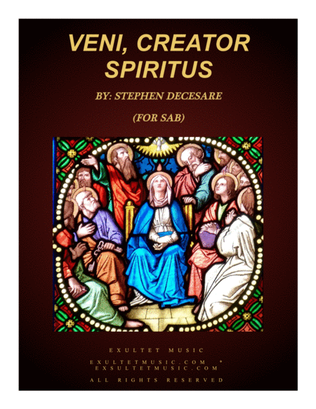 Book cover for Veni, Creator Spiritus (SAB)