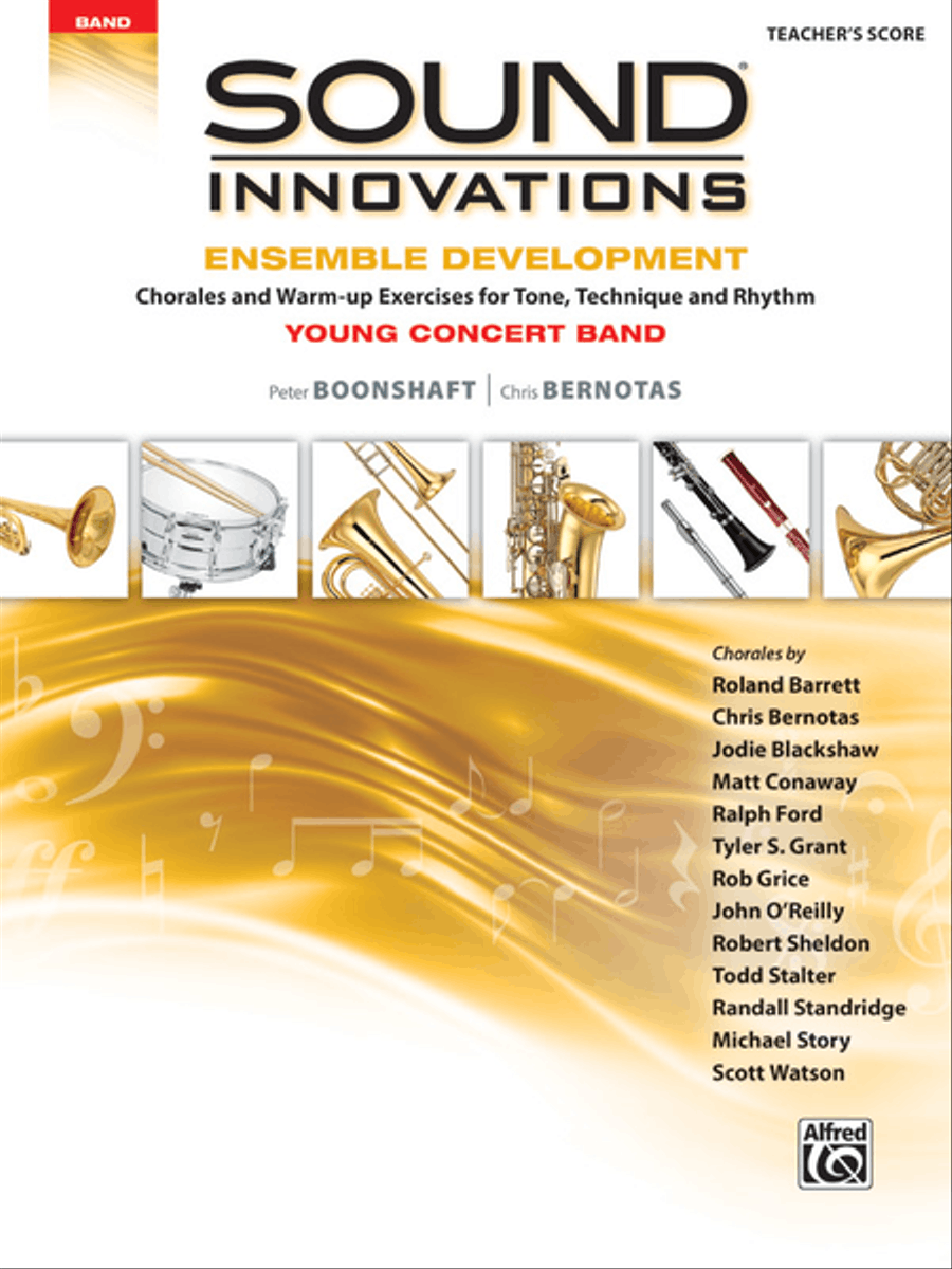 Sound Innovations for Concert Band -- Ensemble Development for Young Concert Band Concert Band Methods scores gallery preview page 1