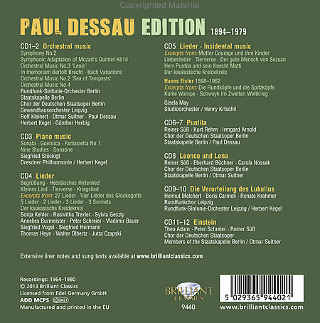 Paul Dessau Edition image number null