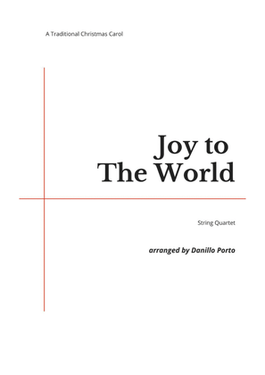 Book cover for Joy To The World - String quartet