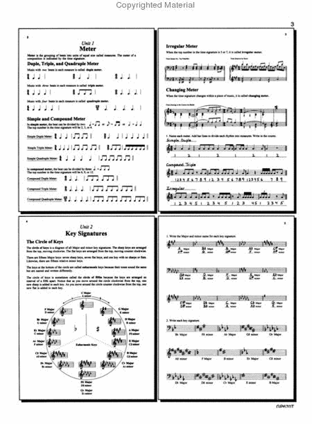 Fundamentals Of Piano Theory, Level 10 - Answer Book