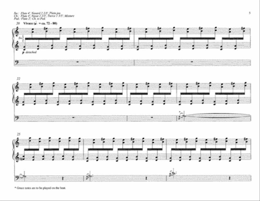 Les carillons de la destinée et de l'éternité Organ scores gallery preview page 3