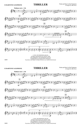 Thriller: E-flat Baritone Saxophone