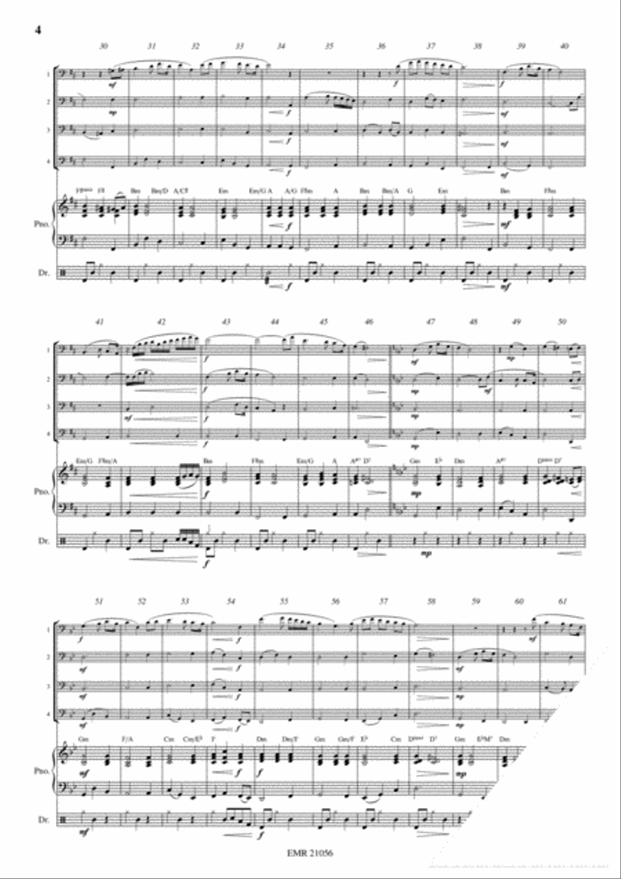 The Last Rose Of Summer The Last Rose Of Summer Bassoon Quartet scores gallery preview page 4