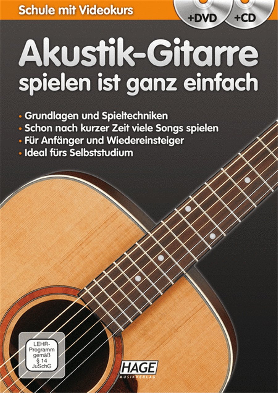 Akustik-Gitarre spielen ist ganz einfach