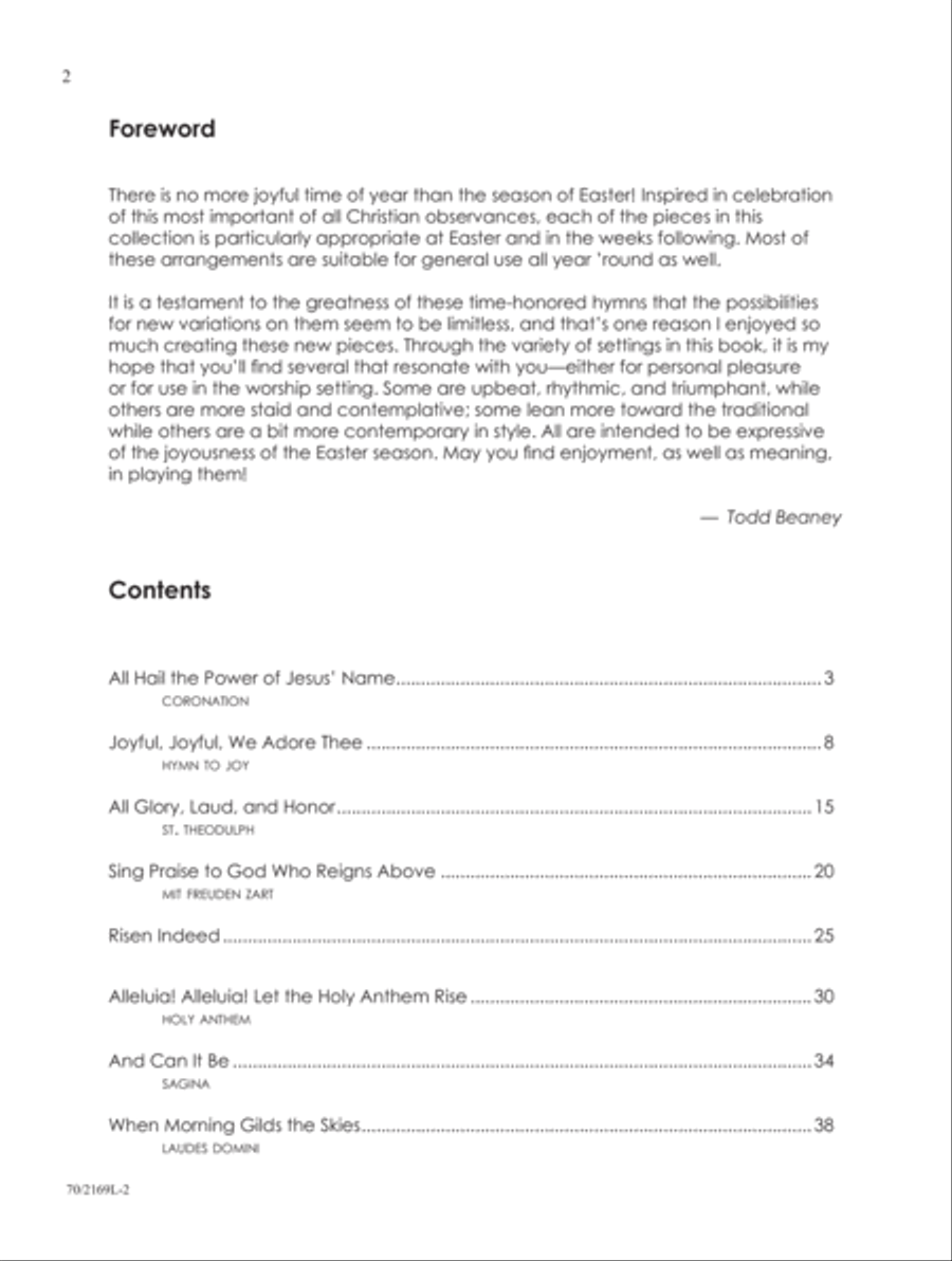 Risen Indeed! Risen Indeed! Piano Solo scores gallery preview page 2