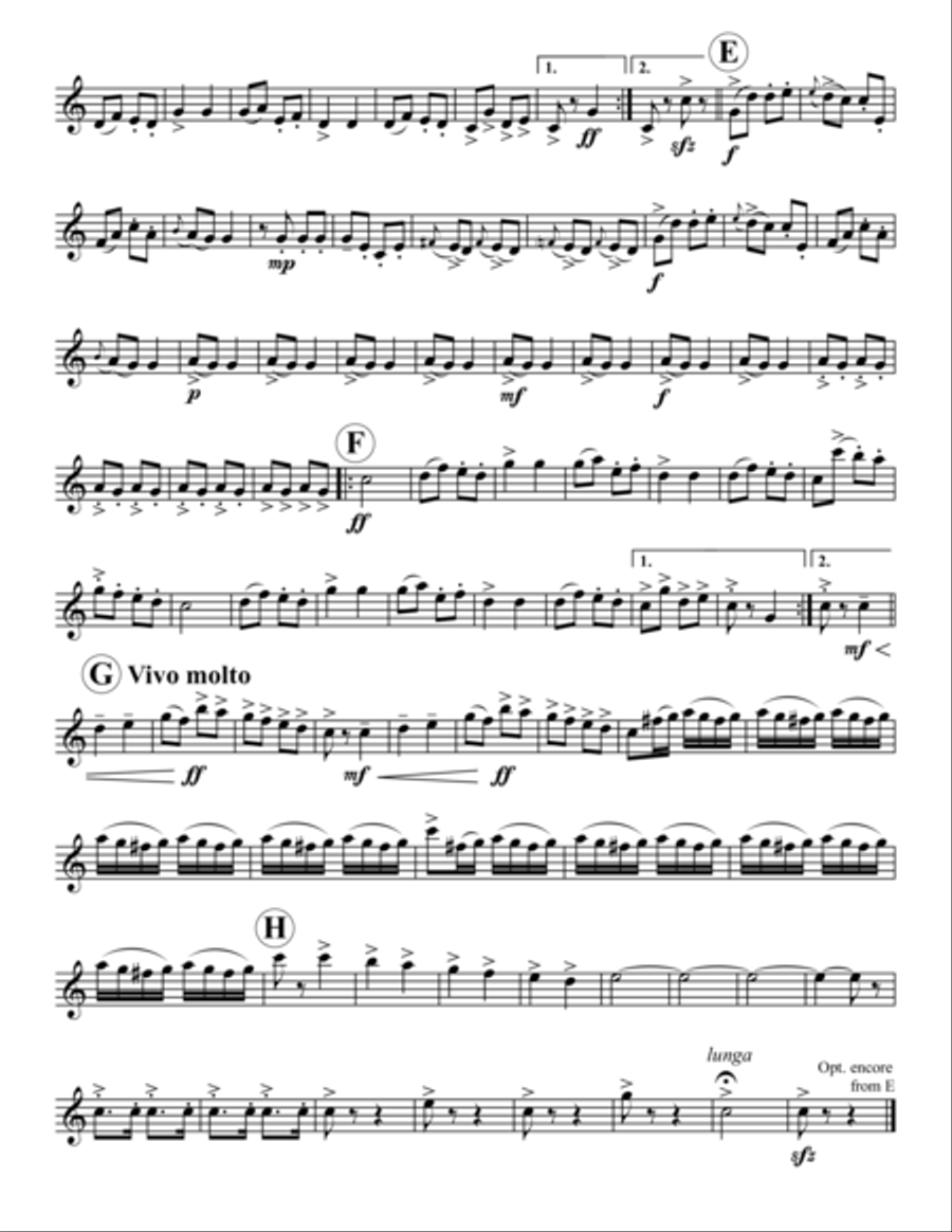 Can-Can Can-Can Brass Quintet scores gallery preview page 6
