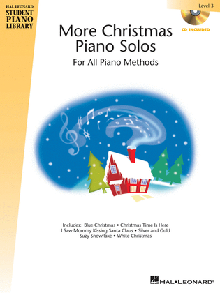 Book cover for More Christmas Piano Solos - Level 3