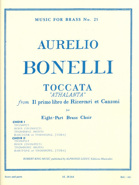 Toccata "Athalanta" - Brass Octet