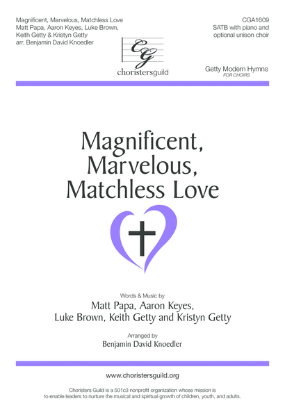 Magnificent, Marvelous, Matchless Love image number null