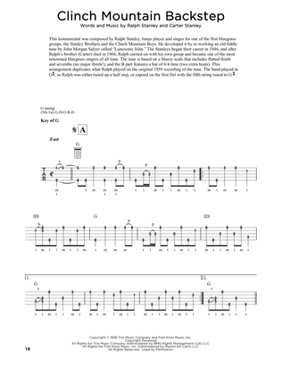 Clinch Mountain Backstep (arr. Fred Sokolow)
