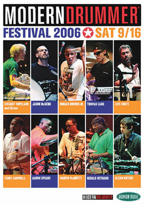 Book cover for Modern Drummer Festival 2006 - Saturday