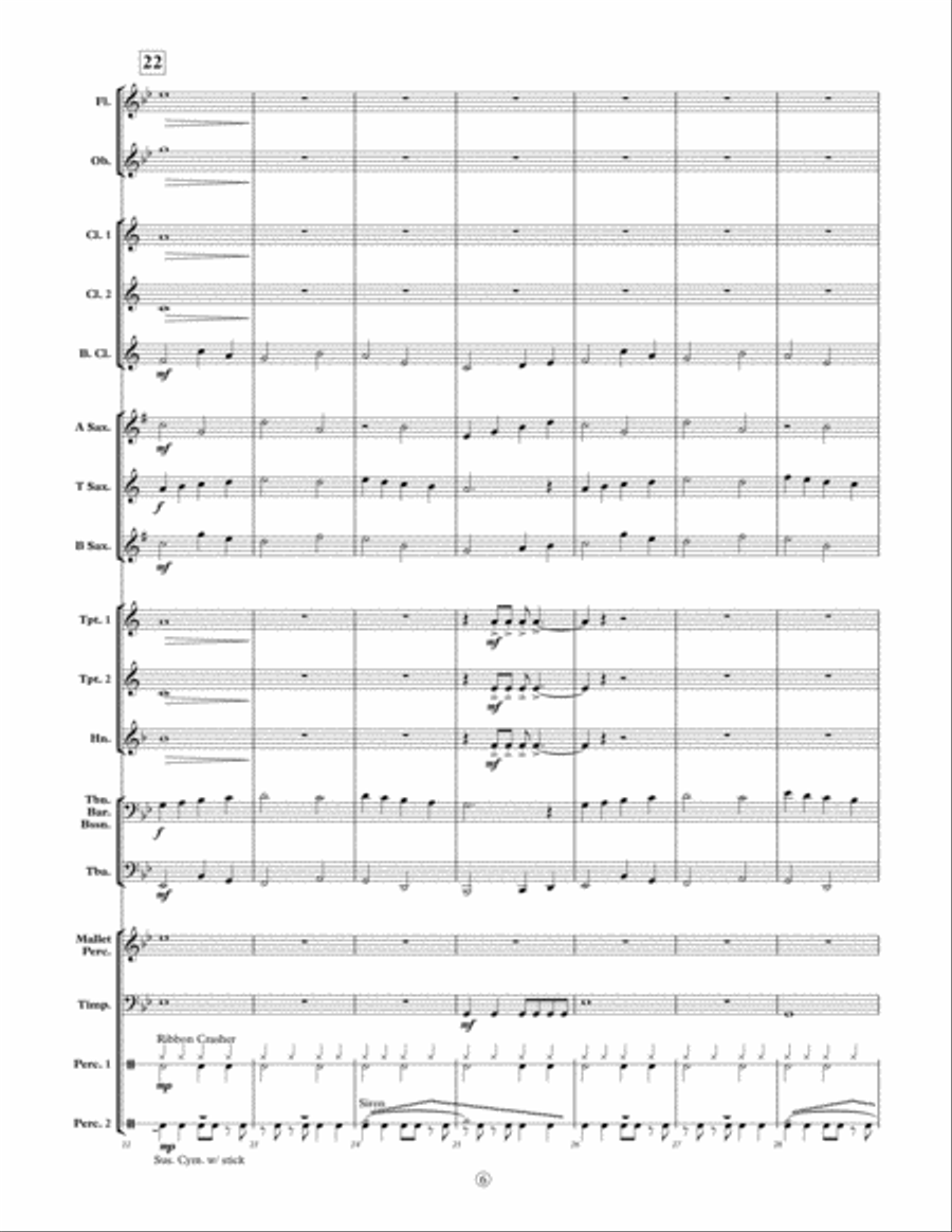 Iowa - May 15, 1968 Iowa - May 15, 1968 Concert Band scores gallery preview page 6