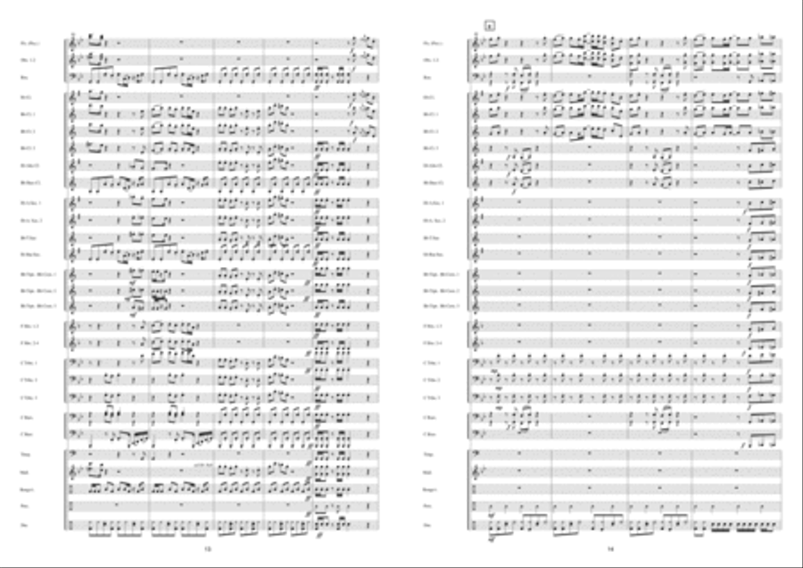 Play That Funky Music Concert Band scores gallery preview page 8