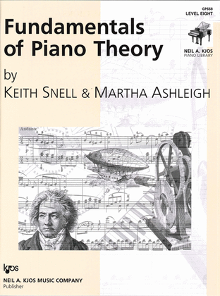 Book cover for Fundamentals of Piano Theory - Level Eight