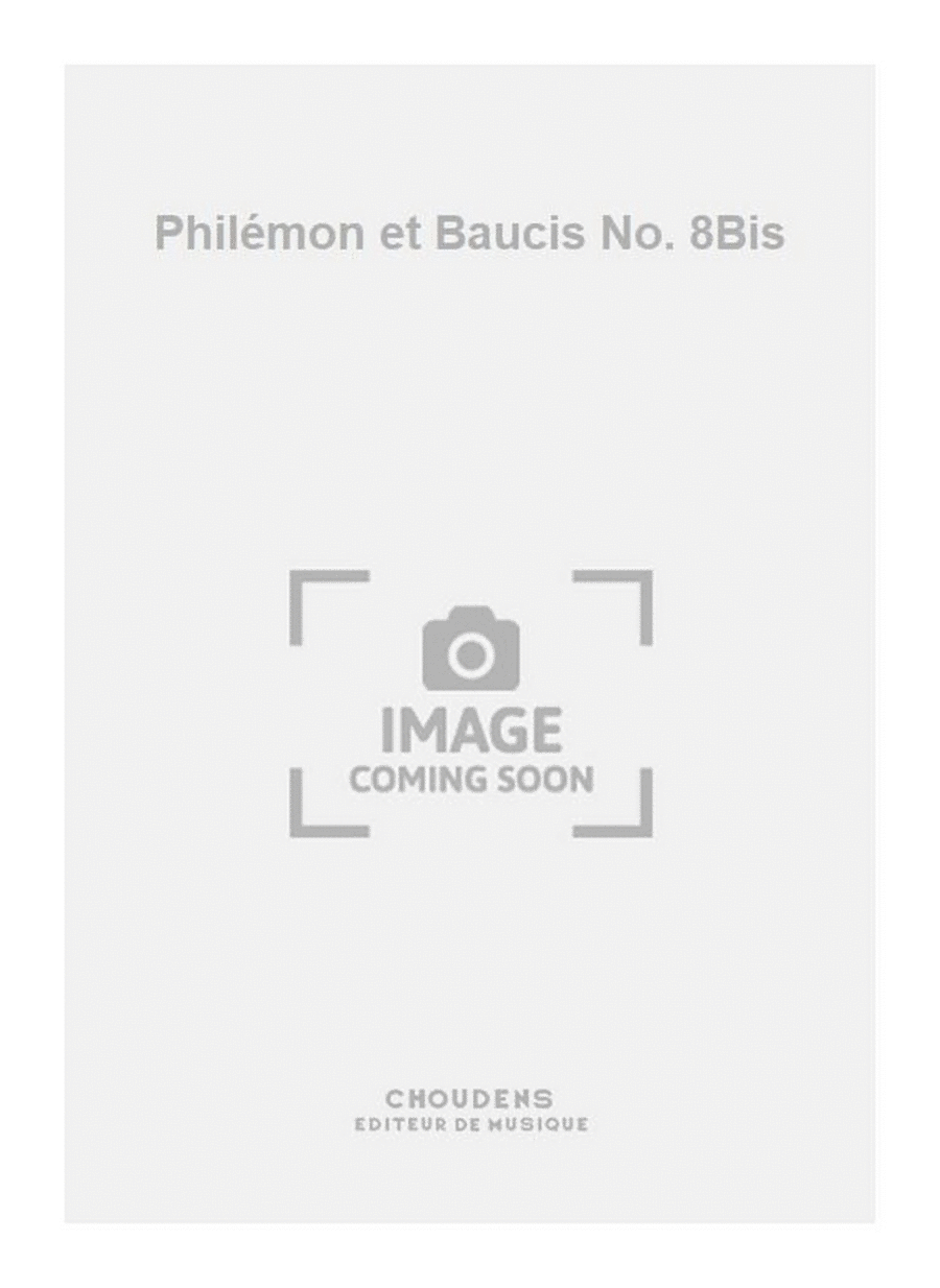 Philémon et Baucis No. 8Bis Voice scores gallery preview page 1