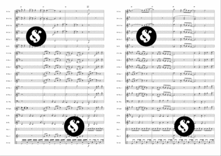 Elvis Presley: Suspicious Minds Brass Band scores gallery preview page 7