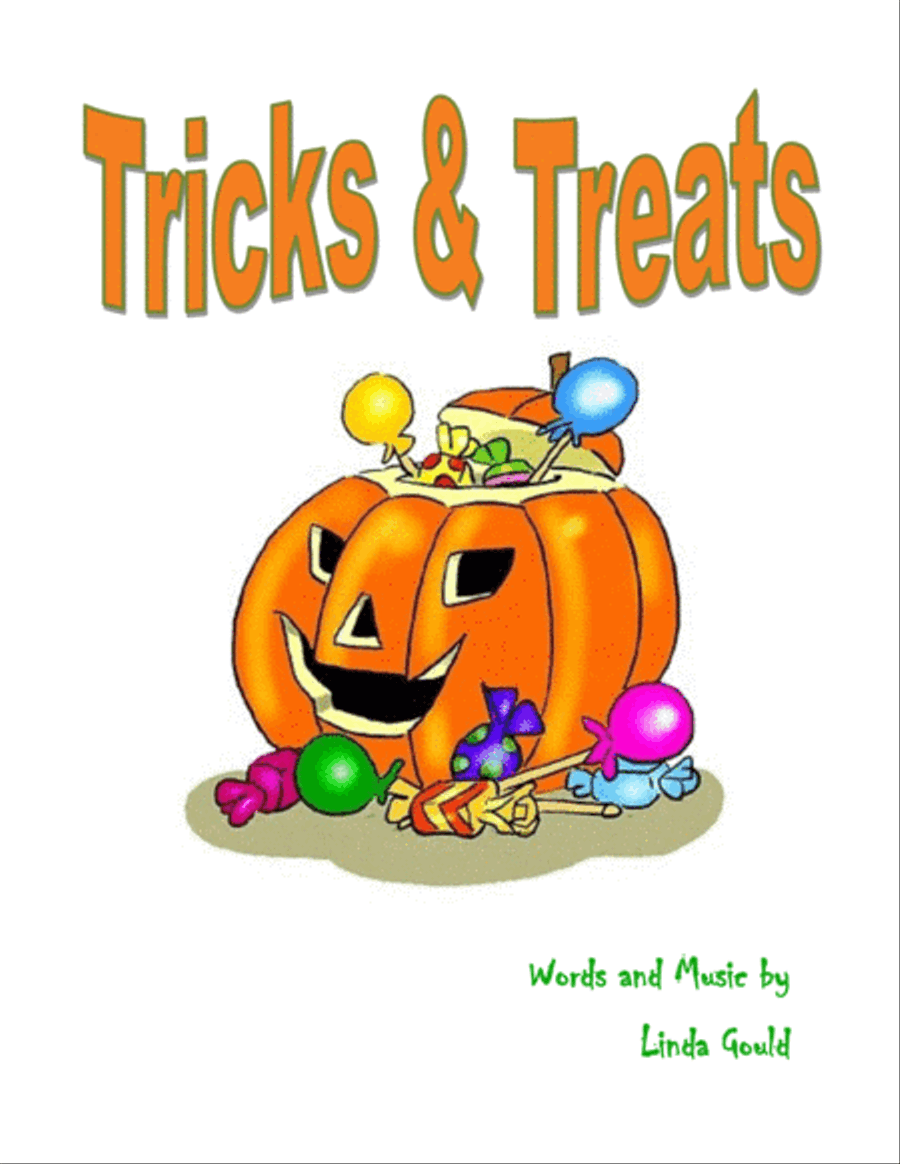 Tricks and Treats Easy Piano scores gallery preview page 1
