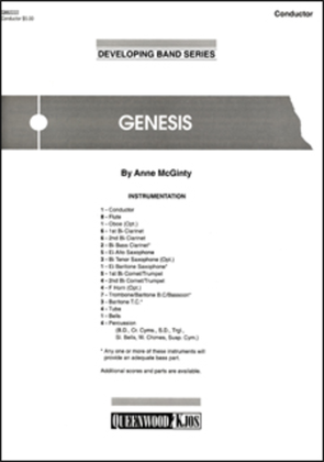 Book cover for Genesis - Score