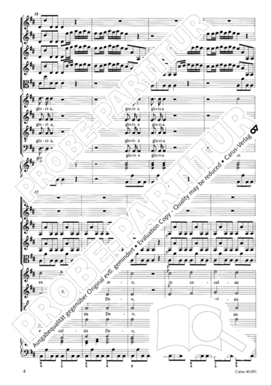 Gloria in D Gloria in D SSA scores gallery preview page 11