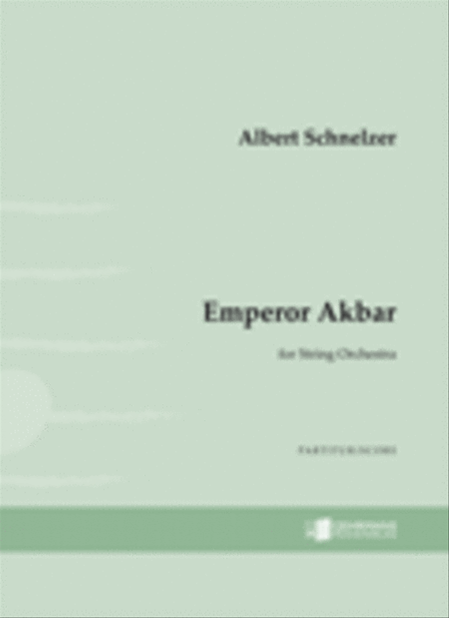 Emperor Akbar - Partitur String Orchestra scores gallery preview page 1