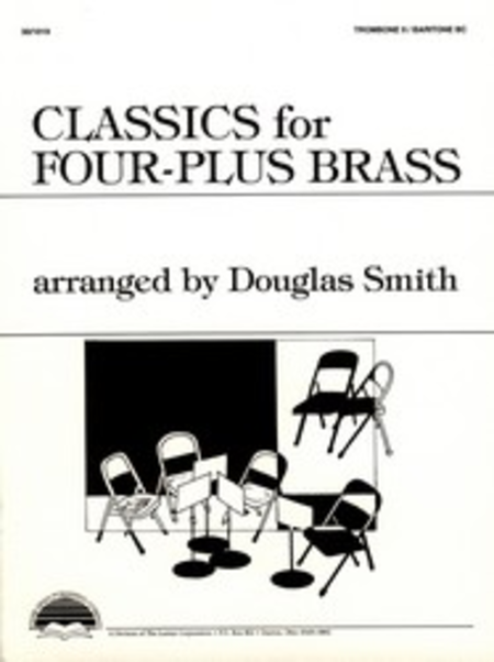 Classics for Four Plus Brass - Trombone 2/Baritone BC