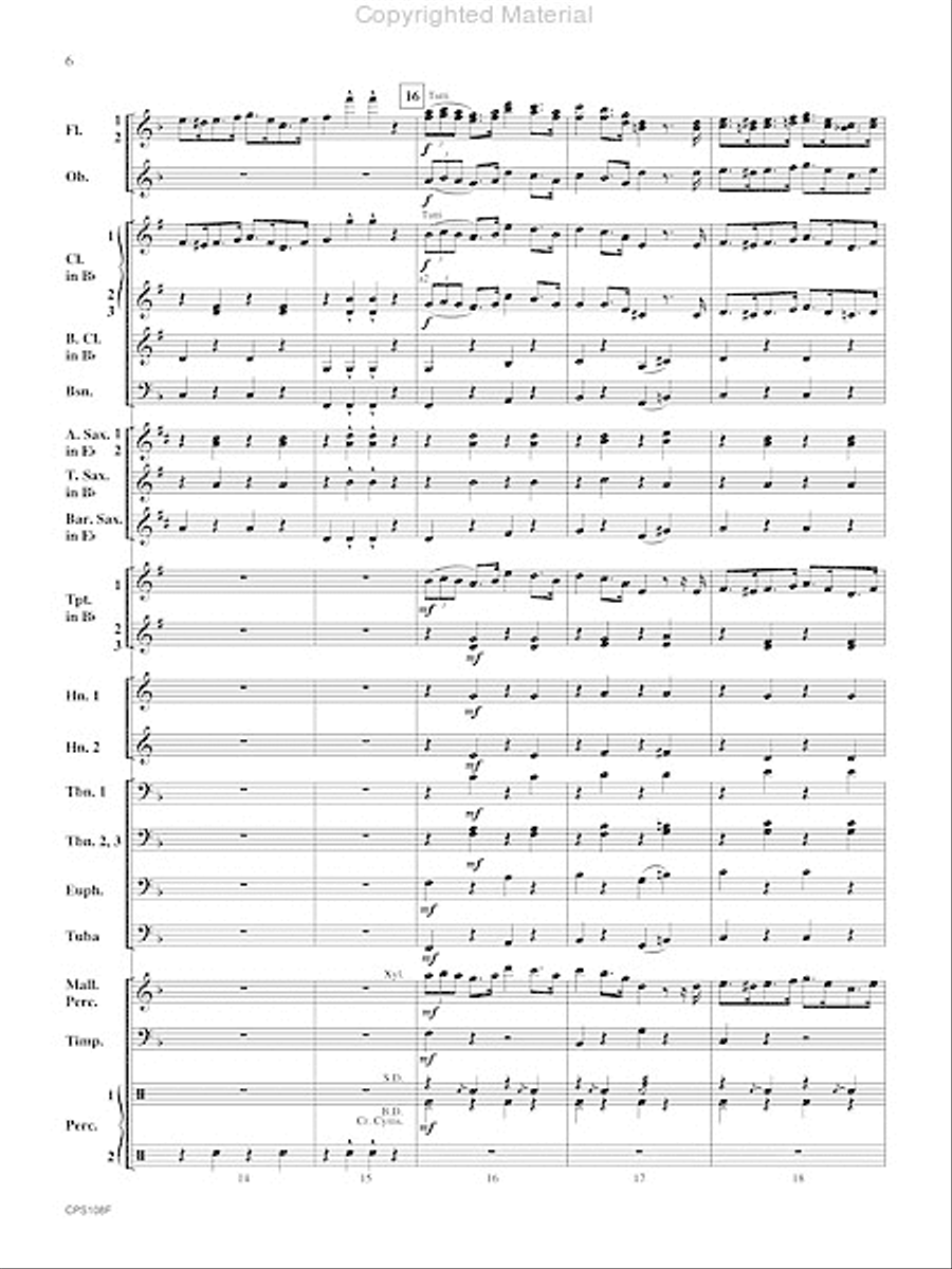 Aisling Gaelach Aisling Gaelach Concert Band scores gallery preview page 7