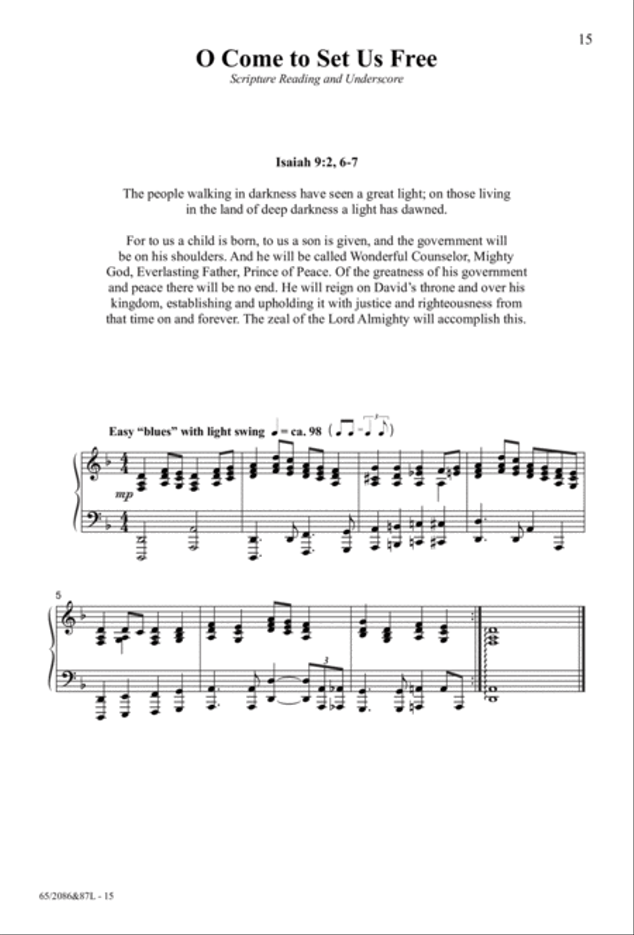 God With Us! - SATB with Performance CD image number null