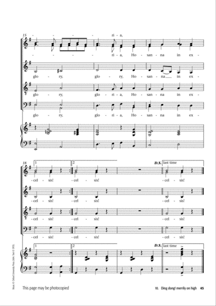 Voiceworks at Christmas Unison Choir scores gallery preview page 5
